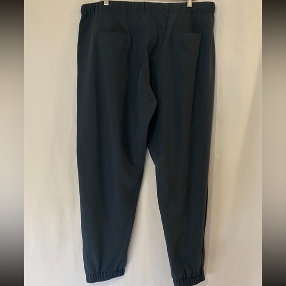 Albion womens XXL smoky teal Jetsetter jogger pull on high waist zipper ankle - Picture 10 of 14